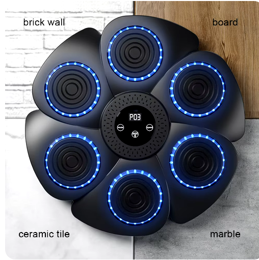 Maquina de Boxeo con Musica bluetooth