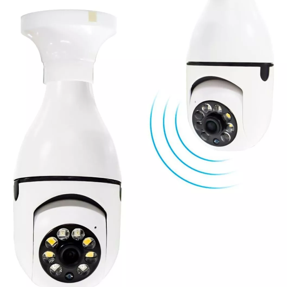 Camara Ip wifi ampolleta 8 LED