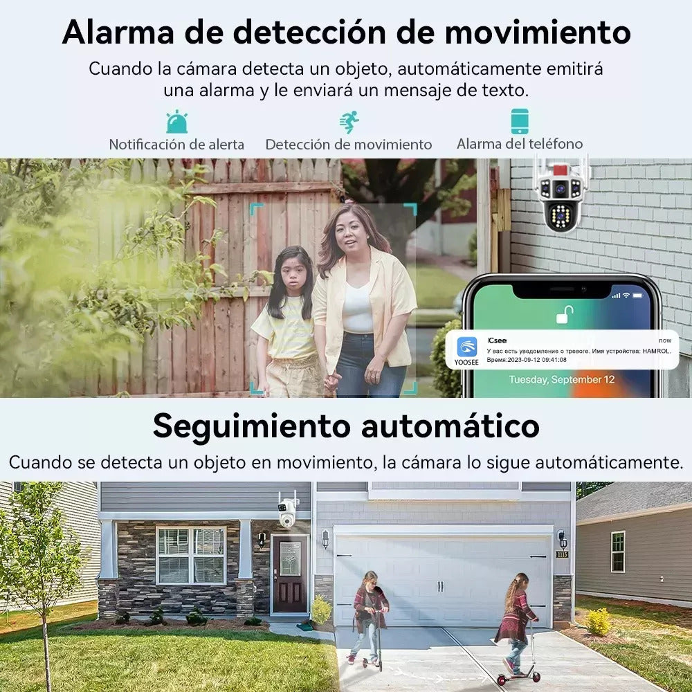 Camara De Seguridad Wifi Yoose Ip Baliza