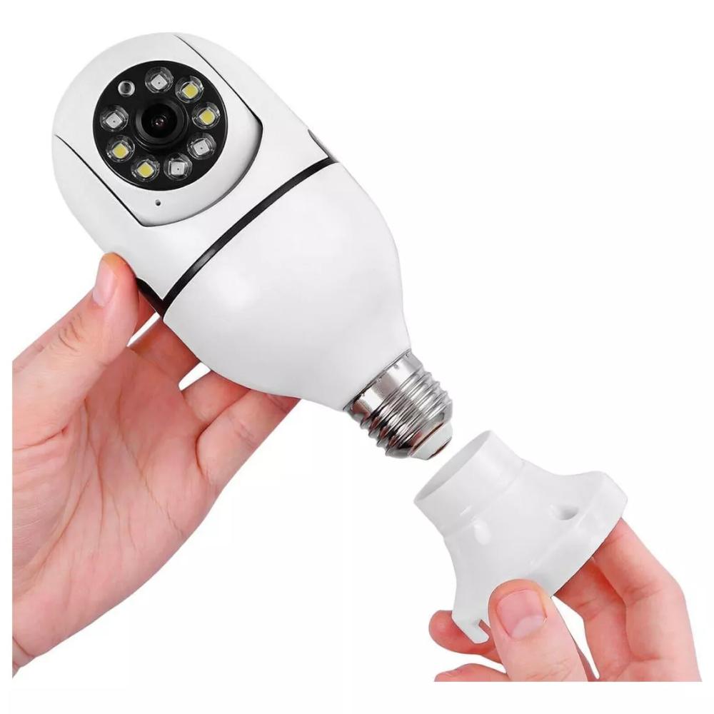 Camara Ip wifi ampolleta 8 LED